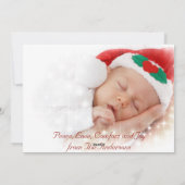 Foto Holiday 2015 Kalender Weihnachtskarte Feiertagskarte (Rückseite)