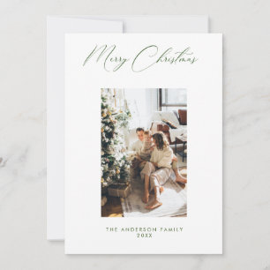 Foto Holiday Card Einladung