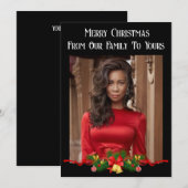 Foto Holiday Card Feiertagskarte (Vorne/Hinten)