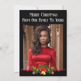 Foto Holiday Card Feiertagskarte