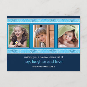 Foto Holiday Card Feiertagspostkarte