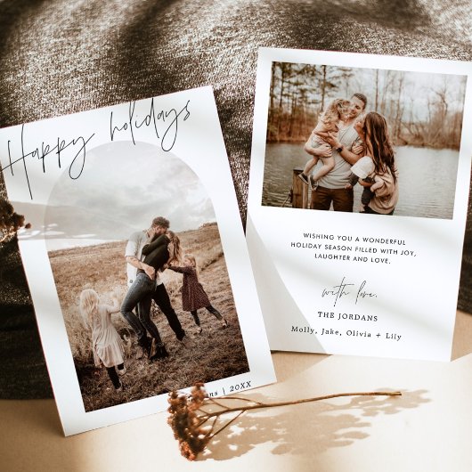 Foto Holiday Card | Weihnachtskarte für das Foto Einladung