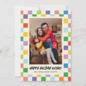 Foto Holiday Feiertagskarte (Vorderseite)