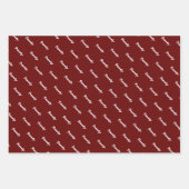 Foto Holiday - Pasta und Schokoladenstücke Geschenkpapier Set (Vorderseite 3)