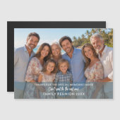 Foto Horizontal - Familienzusammenkunft Magnet (Vorne/Hinten)