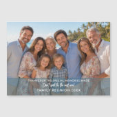 Foto Horizontal - Familienzusammenkunft Magnet (Vorderseite)