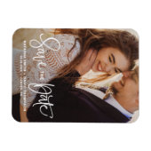 Foto "Hübsche Hand" Save the Date II Magnet (Horizontal)