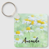 Foto Hübscher Milchsorten in einem Feld Schlüsselanhänger (Vorderseite)