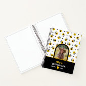 Foto Hummel & Gelbe Herzen Kinder-Skizzenbuch Notizblock (Innenseite)