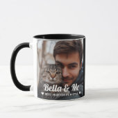 Foto-Hund oder Cat Lover-Tasse für immer Liebe Tasse (Links)