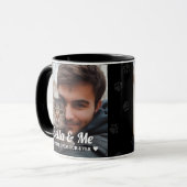 Foto-Hund oder Cat Lover-Tasse für immer Liebe Tasse (Vorderseite Links)