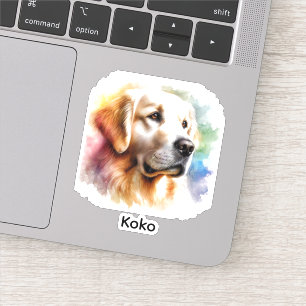 Foto-Hunde Aufkleber