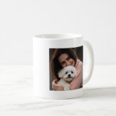 Foto Hunde Mama Zitat Kaffeetasse (VorderseiteRechts)