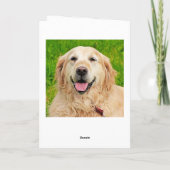 Foto Hundekarte Rainbow Bridge Karte (Rückseite)