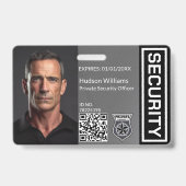 Foto-ID-Abzeichen des benutzerdefinierten Sicherhe Ausweis (Vorderseite)