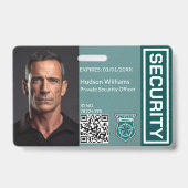 Foto-ID-Abzeichen des benutzerdefinierten Sicherhe Ausweis (Vorderseite)