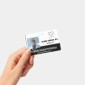 Foto-ID-Abzeichen des Krankenhauses mit Barcode Ausweis (Handheld)