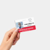Foto-ID-Abzeichen des Krankenhauses mit Barcode Ausweis (Handheld)