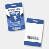 Foto-ID-Abzeichen für das personalisierte  Ausweis (Front & Back)