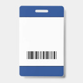 Foto-ID-Abzeichen für das personalisierte  Ausweis (Back)