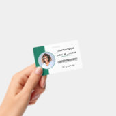 Foto-ID-Abzeichen für Firmenmitarbeiter Ausweis (Handheld)