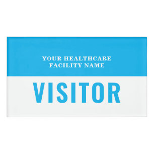 Foto-ID-Abzeichen für Ihr Health Care Company Namenschild
