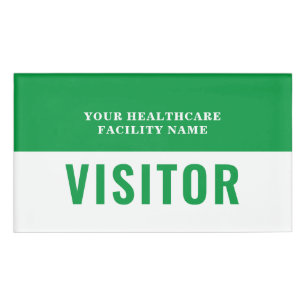 Foto-ID-Abzeichen für Ihr Health Care Company Namenschild
