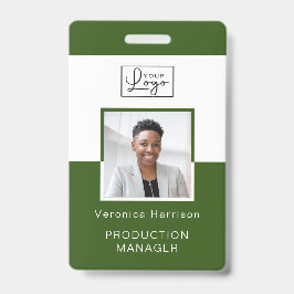 Foto-ID-Abzeichen für Ihre Logomitarbeiter Ausweis