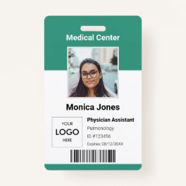 Foto-ID-Abzeichen für medizinisches Personal Ausweis