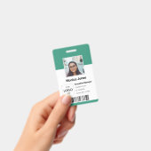 Foto-ID-Abzeichen für Mitarbeiter Ausweis (Handheld)