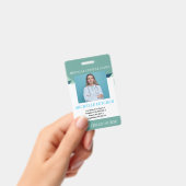 Foto-ID-Abzeichen für Mitarbeiter im Krankenhaus Ausweis (Handheld)