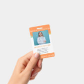 Foto-ID-Abzeichen für Mitarbeiter im Krankenhaus  Ausweis (Handheld)