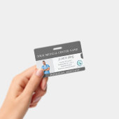 Foto-ID-Abzeichen für personalisierte Krankenhausm Ausweis (Handheld)