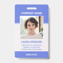 Foto-ID-Abzeichen für personalisierte Unternehmens