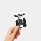 Foto-ID-Abzeichen für Schwarze Mitarbeiter Ausweis (Handheld)
