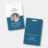 Foto-ID Ausweis (Vorder- & Rückseite)