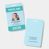 Foto-ID Ausweis (Vorder- & Rückseite)