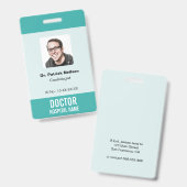 Foto-ID Ausweis (Vorder- & Rückseite)