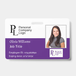 Foto-ID-Ausweis Personalisierter Firmenmitarbeiter Ausweis
