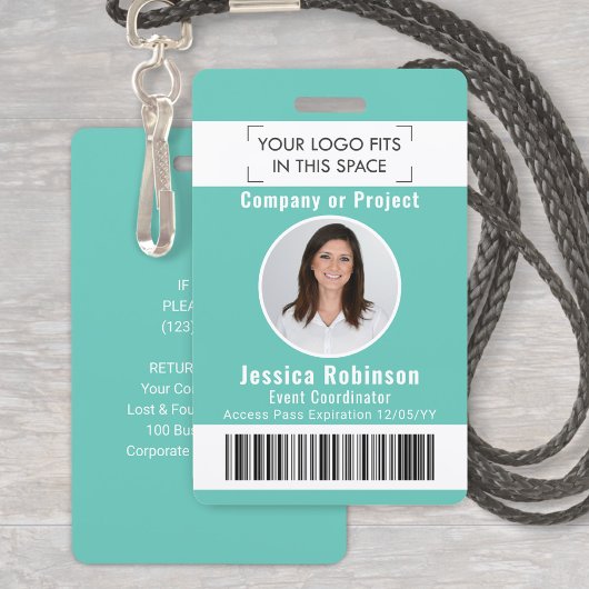 Foto-ID-Barcode-Logo Aquamariner Zugang Ausweis