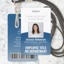 Foto-ID-Barcode-Logo Classic Blue Curve