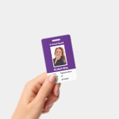 Foto-ID-BarCode-Logo-Name-Abzeichen für benutzerde Ausweis (Handheld)