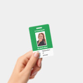 Foto-ID-BarCode-Logo-Name-Abzeichen für benutzerde Ausweis (Handheld)