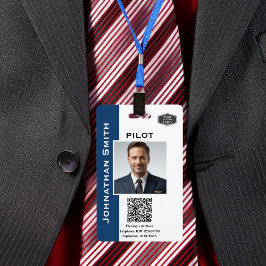 Foto ID Company Security ID QR Code Pilot Ausweis