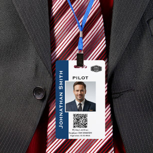 Foto ID Company Security ID QR Code Pilot Ausweis