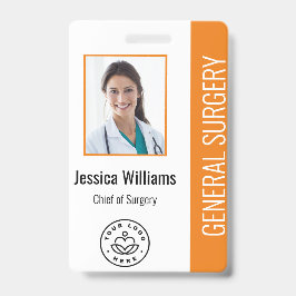 FOTO-ID des Arztes im Krankenhaus Ausweis