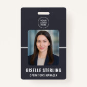 Foto-ID des benutzerdefinierten Geschäftspartners Ausweis (Vorderseite)