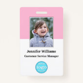 Foto-ID des benutzerdefinierten Mitarbeiternamens Ausweis (Vorderseite)