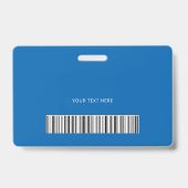 Foto-ID des Krankenhausmediziners RN Ausweis (Rückseite)