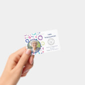 Foto-ID des Lehrers für moderne Lehrer Ausweis (Handheld)